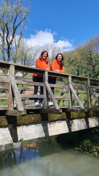 Foto-Klara Žalec_predsednica  Z. Kavčič in podpredsednica M. Šikonja